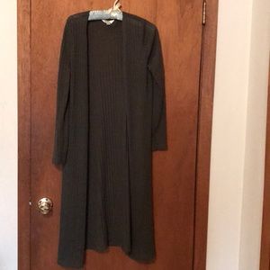 Slouchy long cardigan